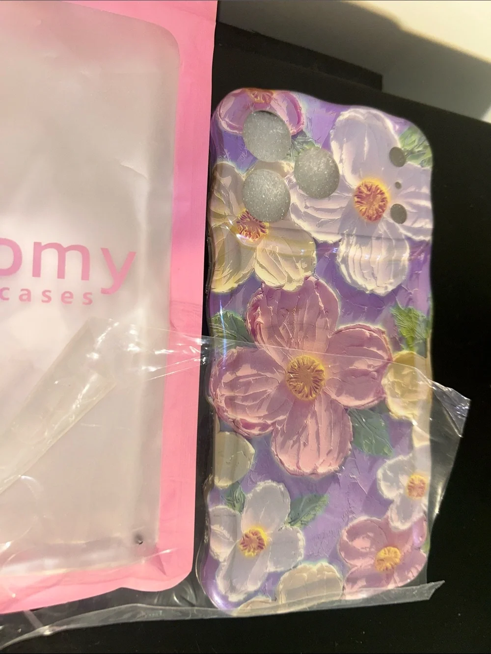 bloom Lavender Floral Phone Case for iPhone 17 Pro Max